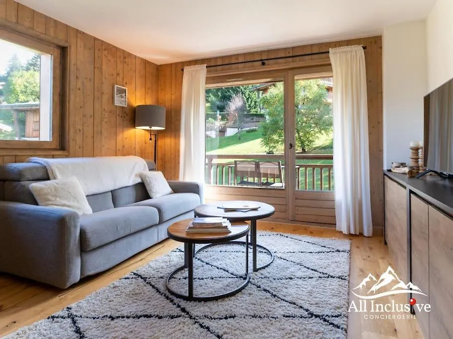 Joli Appartement Avec Balcon Megeve